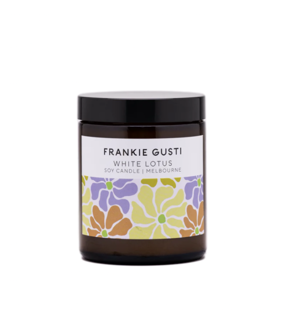 Frankie Gusti White Lotus Soy Candle