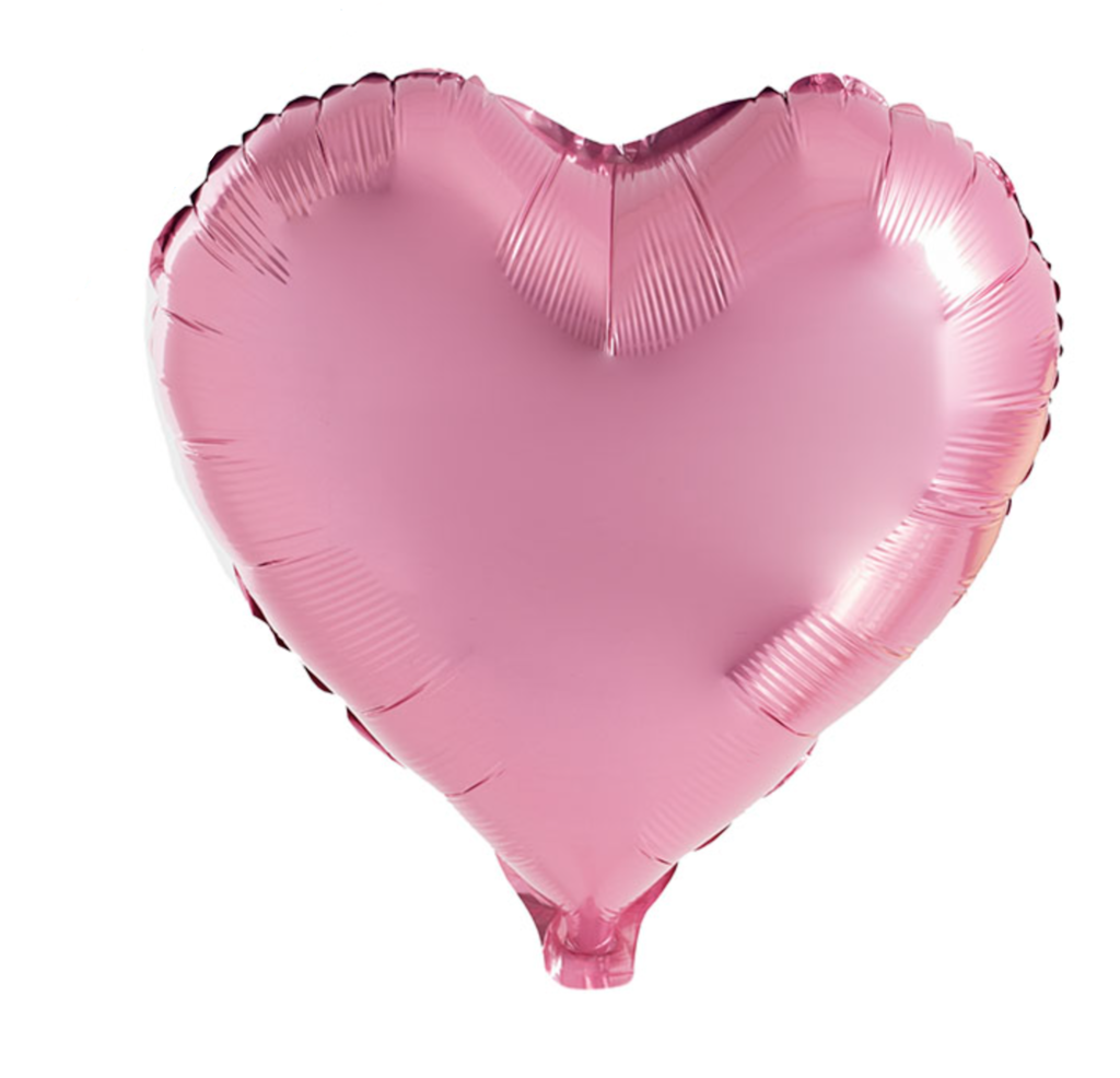 Hot Pink Heart Balloon