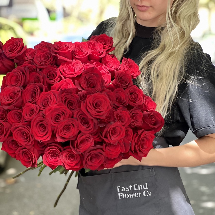 Red rose bouquet