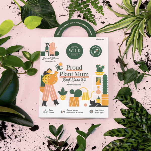 Proud Plant Mum Hamper Kit with Leaves and Soil