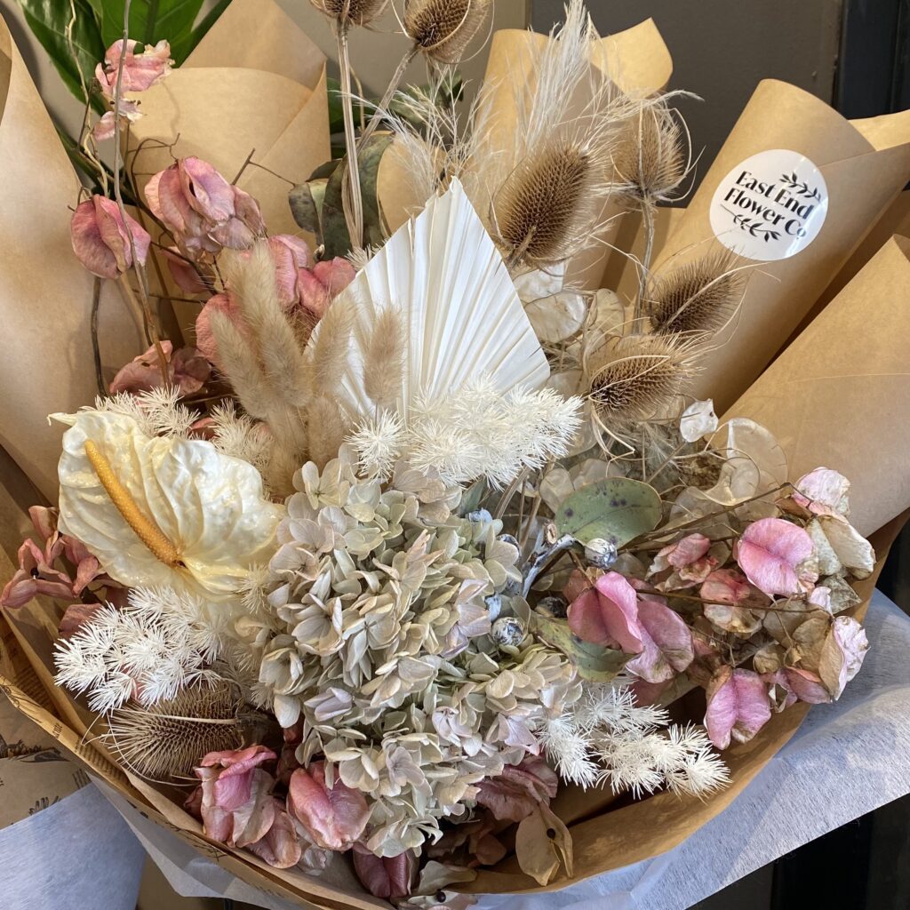 Decorative indoor plant in wrapping from East End Flower Co Newcastle