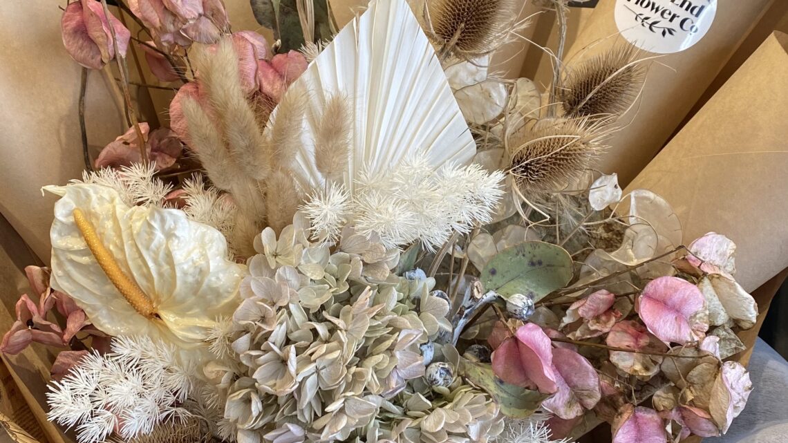 Decorative indoor plant in wrapping from East End Flower Co Newcastle