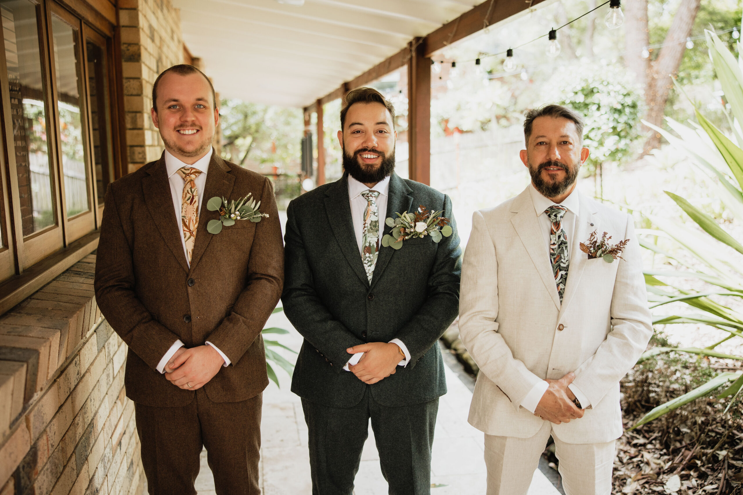 Elegant Wedding and Groom Boutonnieres