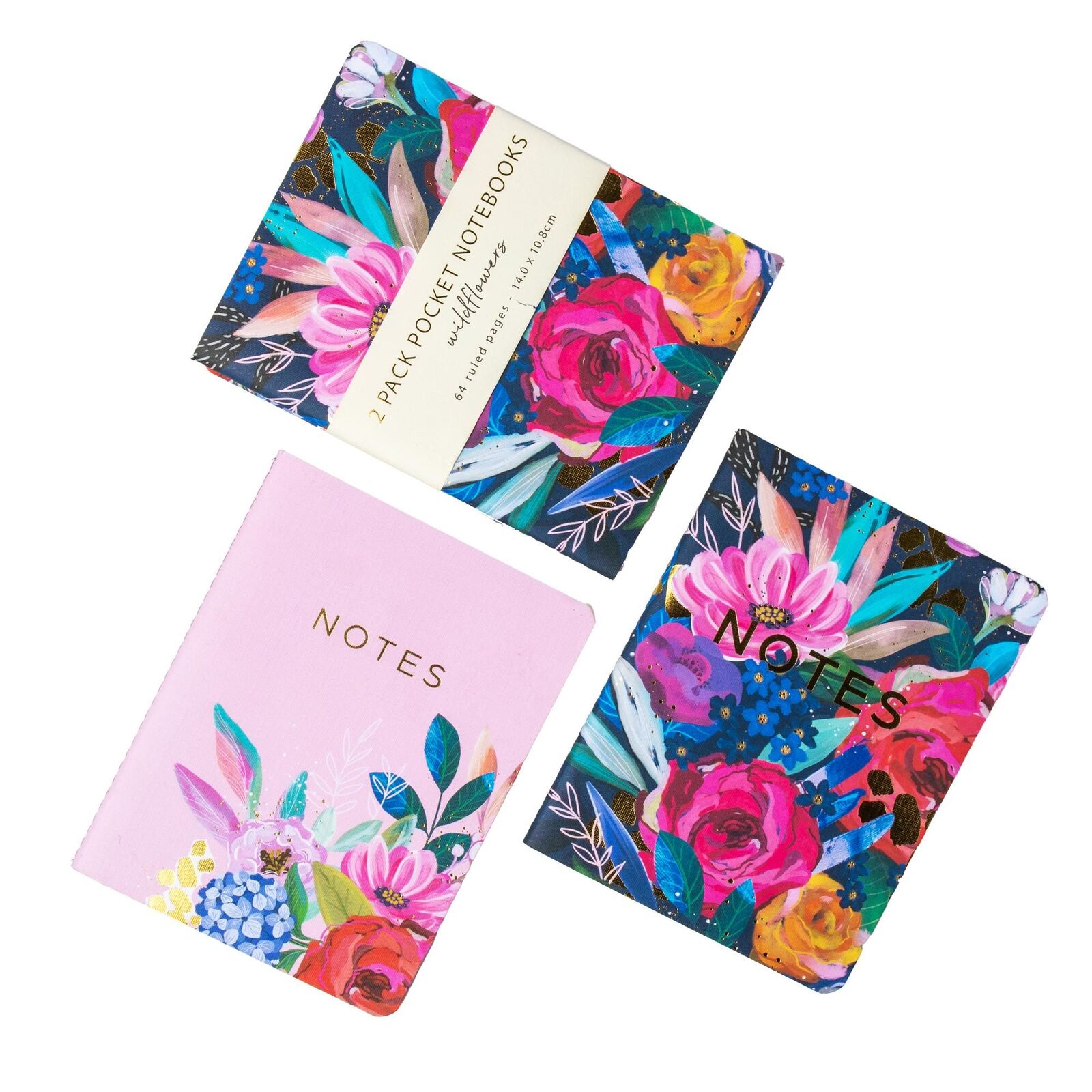 Wildflowers Pocket Notebook 2 pk - Image 3